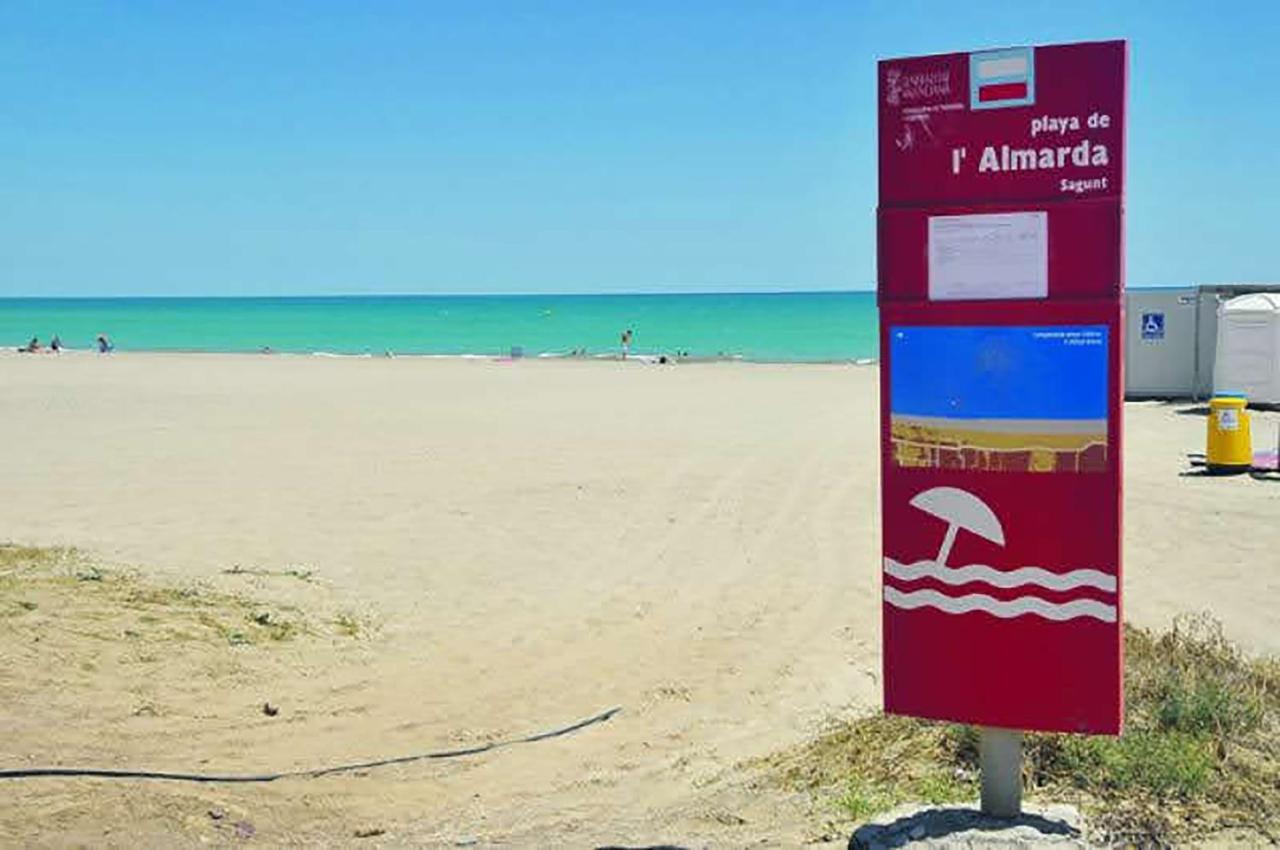 Global Properties, Bonito Adosado Con Jardin En La Playa De Almarda Villa Sagunto Exterior photo